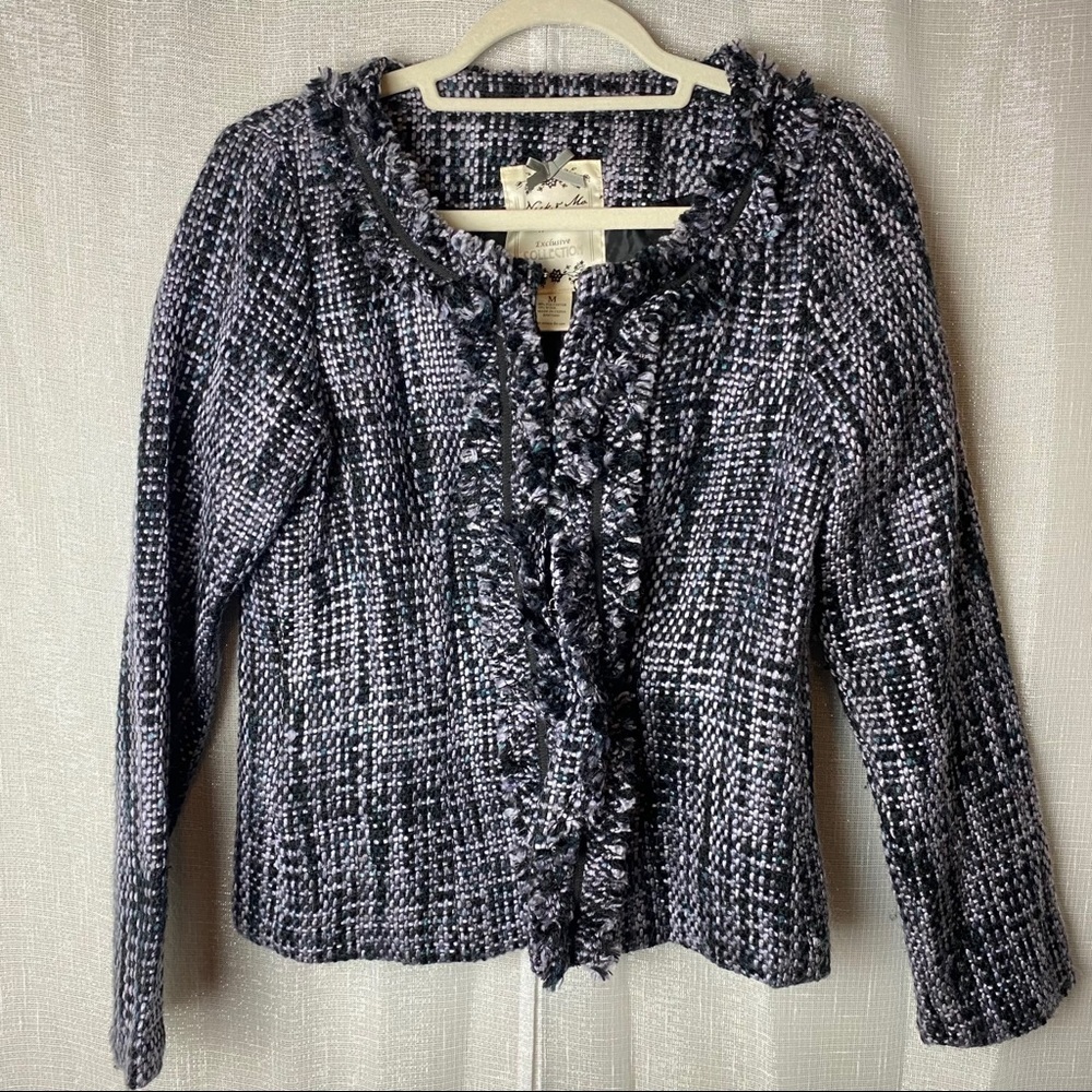 Nick & Mo exclusive collection purple blazer ~M